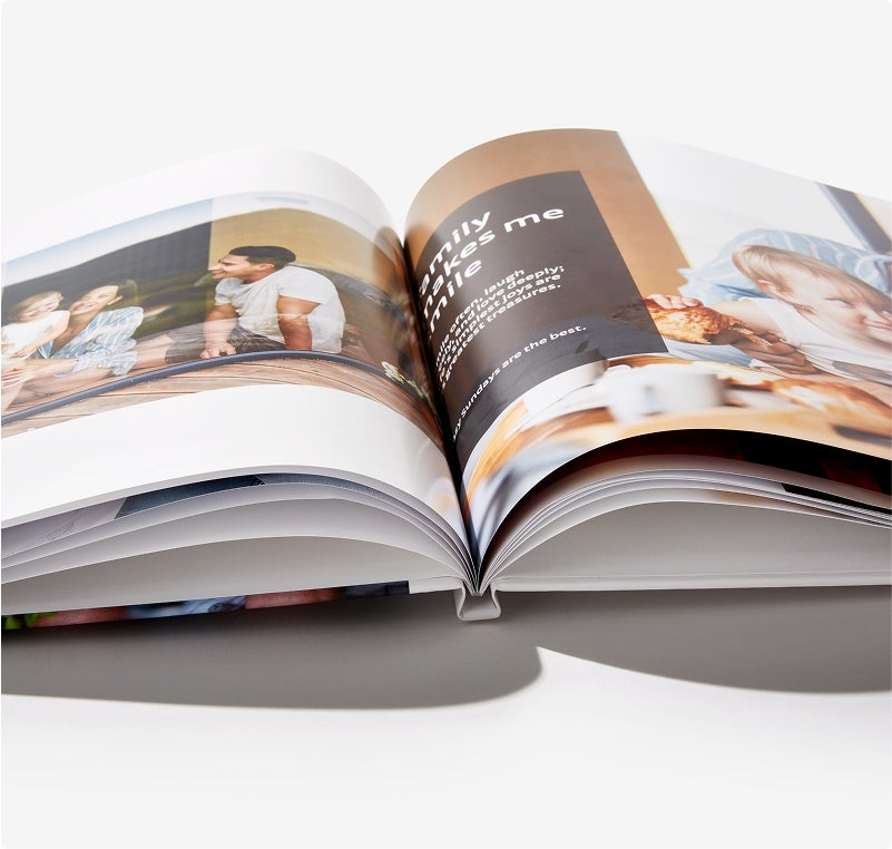 Hard Cover Photo Book Inside