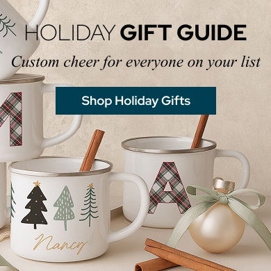 Holiday Gift Guide - Custom Cheer For Everyone on Your List - Shop Holiday Gifts