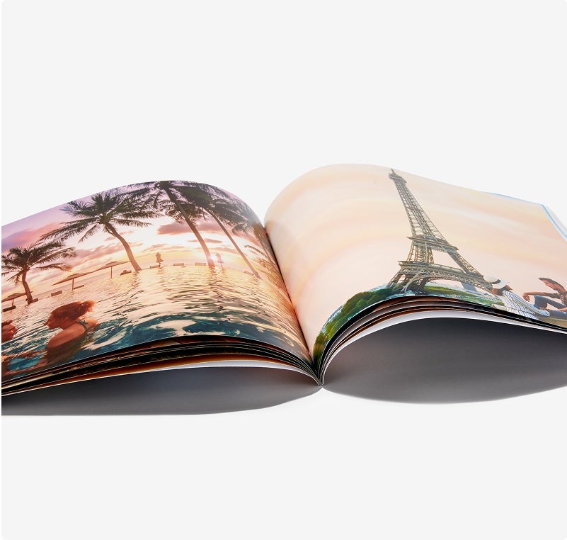 Soft Cover Photo Book Inside