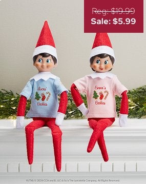 Personalized Claus Couture Collection® Cookies Blue Shirt