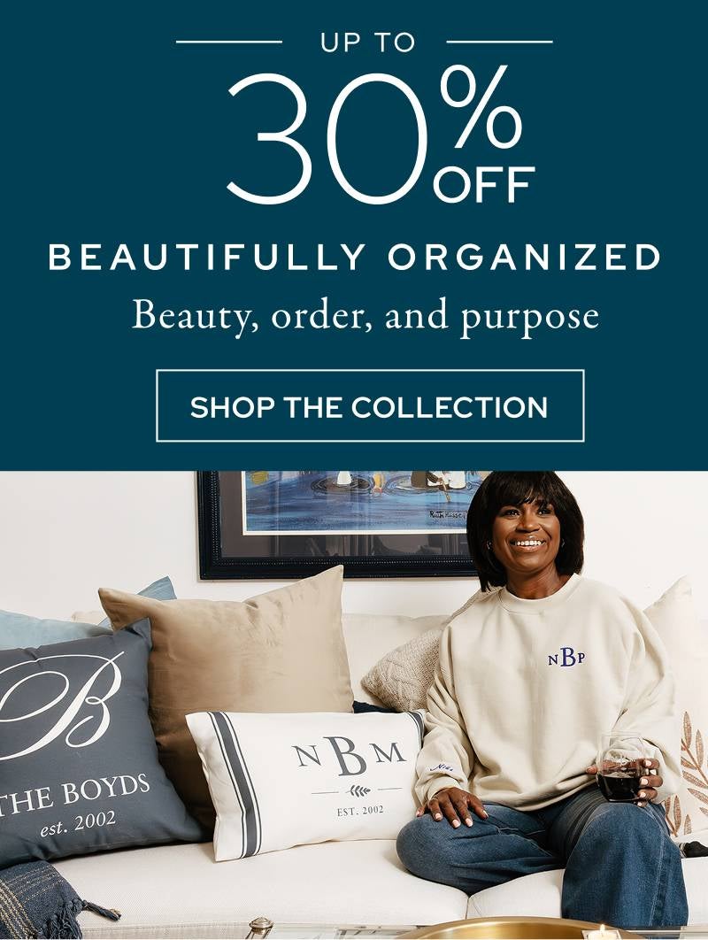 Shop Beautifully Organized with Nikki Collection