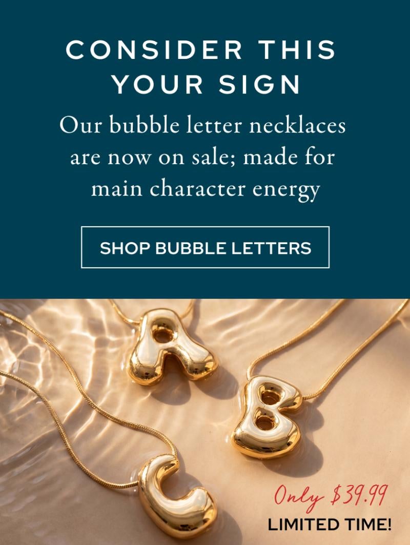 Shop Bubble Letters
