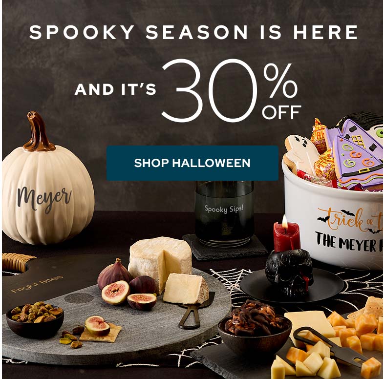 Spooky Season is here and 30% off shop Halloween