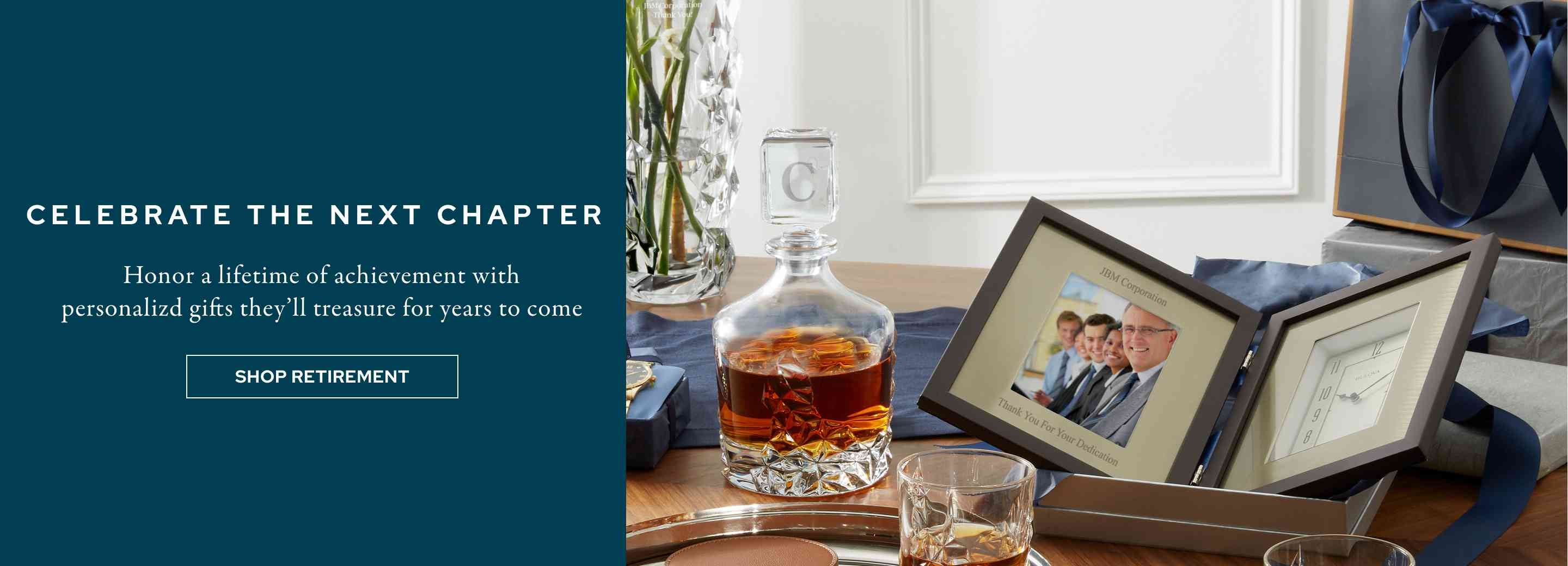 Shop Retirement Gifts