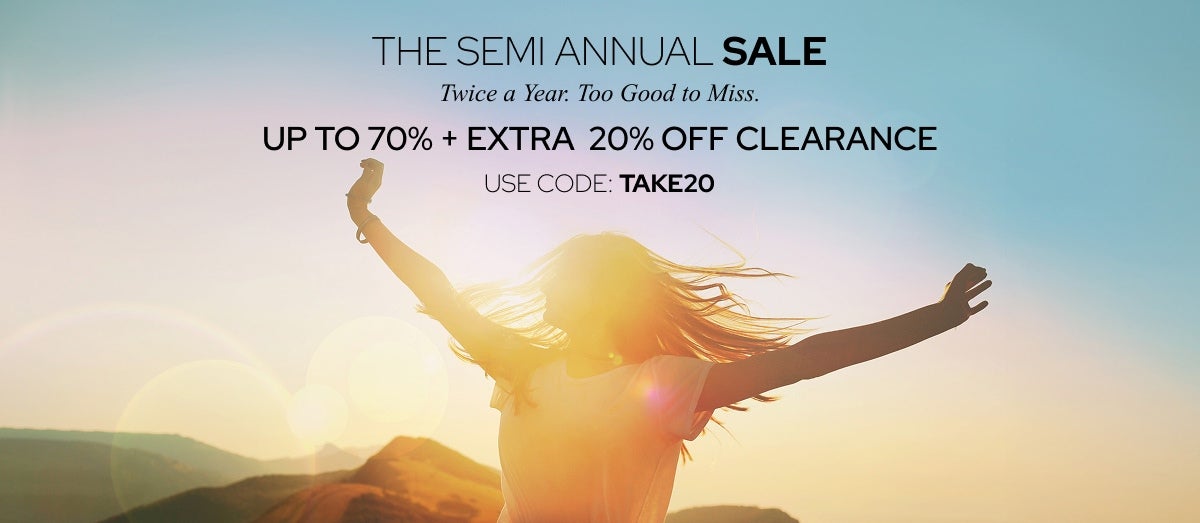 The Semi annual sale