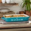 Turquoise Casserole Dish