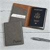 Charcoal Passport Holder