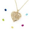 Product Thumbnail Gold Heart Locket - Empty View