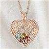 Product Thumbnail Rose Gold Heart Locket