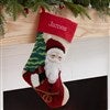 Santa Hooked Stocking