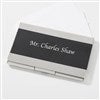 Product Thumbnail Engraved Business Card Case for Him     