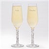 Anniversary Champagne Flute Set  