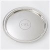 Round Silver Tray