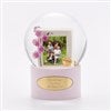 Orchid Photo Snow Globe