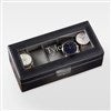 Leather 5 Slot Watch Box