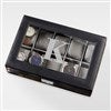 Leather 10 Slot Watch Box