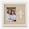 Engraved Cross Pendant Picture Frame 