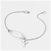 Sterling Silver Angel Memorial Bracelet