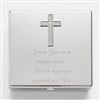 Engraved Cross Keepsake Box