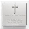 Engraved First Communion Cross Box