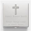 Engraved Cross Keepsake