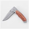 Groomsmen Grey and Wood Pocket Knife  