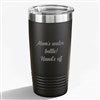 Product Thumbnail 20 oz. Black Tumbler