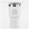 Product Thumbnail 30 oz. White Tumbler
