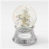 Engraved Family Cherub Snow Globe  