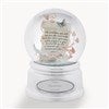 Engraved Prayer Scroll Snow Globe  