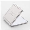 Engraved Romantic Beaded Compact Mirror 