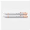 Graduation Silver/Rose Gold Pen Set