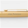 Engraved Gold Parker XL Jotter Pen