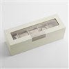 Engraved Graduation White Watch Box