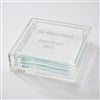 Housewarming Glass Coaster Set 