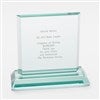 Engraved Jade Glass Team Award- Medium  