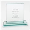 Engraved Jade Glass Team Award- Large 