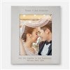 Engraved Wedding Vertical Frame