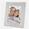 Product Thumbnail Engraved Tremont Silver 8x10 Frame