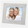 Anniversary Horizontal 8x10 Silver Frame