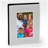 Engraved Flat Iron Silver Photo Album