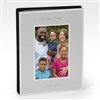 Engraved Flat Iron Silver Photo Album