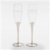 Engraved Anniversary Princess Flute Set 