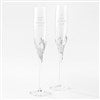 Engraved Athena Engagement Flute Set 
