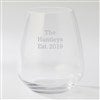 Stemless Wine Glass