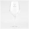 Engraved Luigi Bormioli Wine Glass