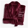 Product Thumbnail Maroon Fleece Robe