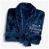 Product Thumbnail Navy Fleece Robe