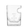 Etched Corkcicle Square Cigar Glass   