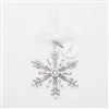 Product Thumbnail Jeweled Snowflake Ornament, Front View